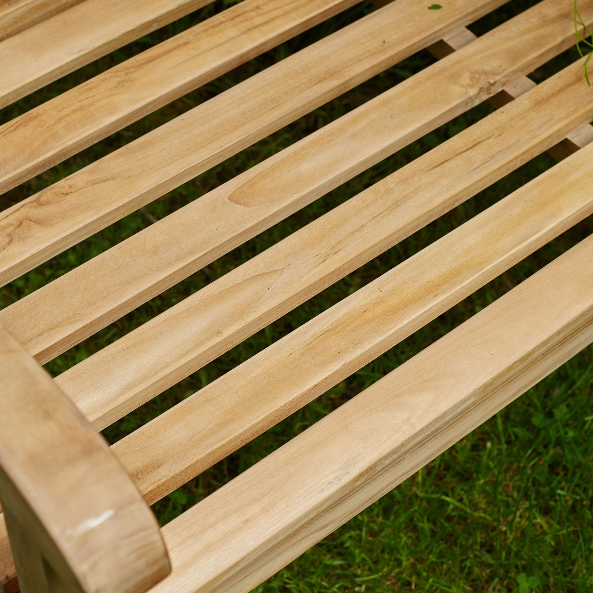 MIDLAND - Gartenbank aus massivem Teakholz