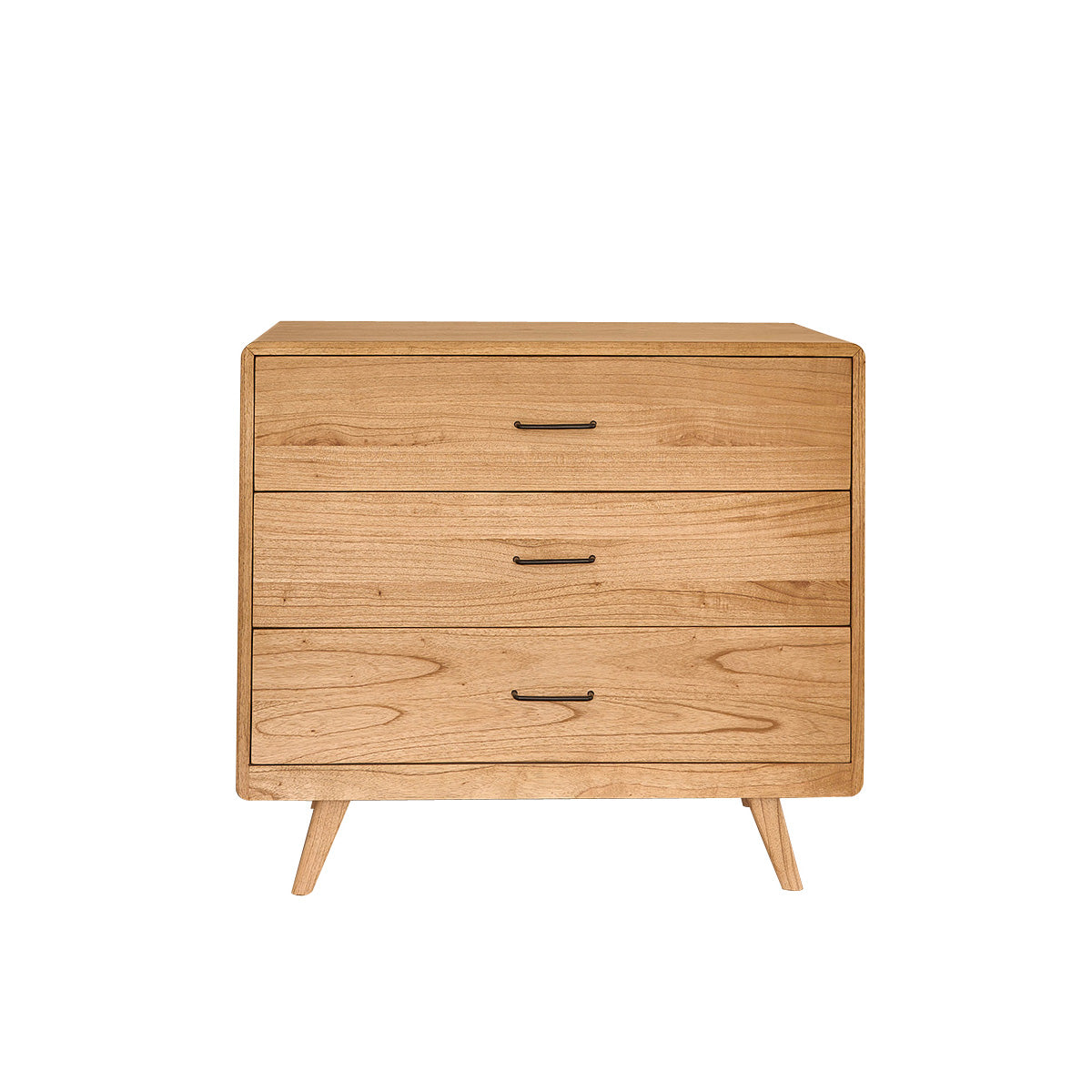 LEOPOLD - Buffet aus massivem Mindi 90 cm im Vintage-Stil