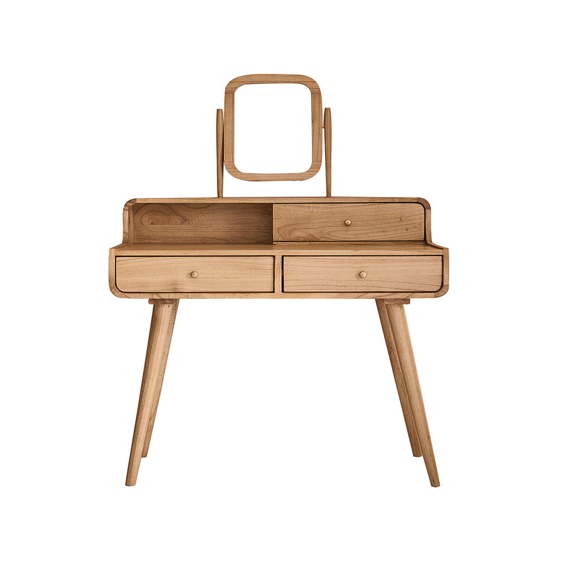 FIFTIES - Schminktisch aus massivem Mindi 90 cm