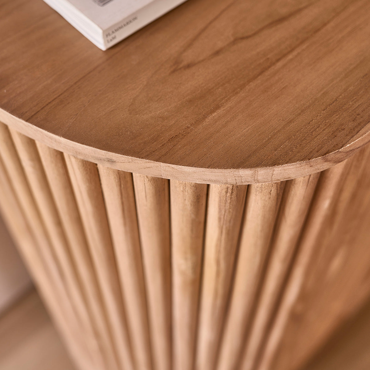 COLINE - Buffet aus massivem Teakholz 90 cm