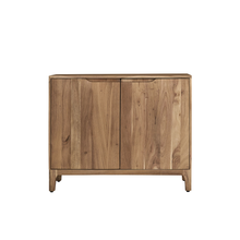 Sideboard aus massivem Akazienholz, 100 cm
