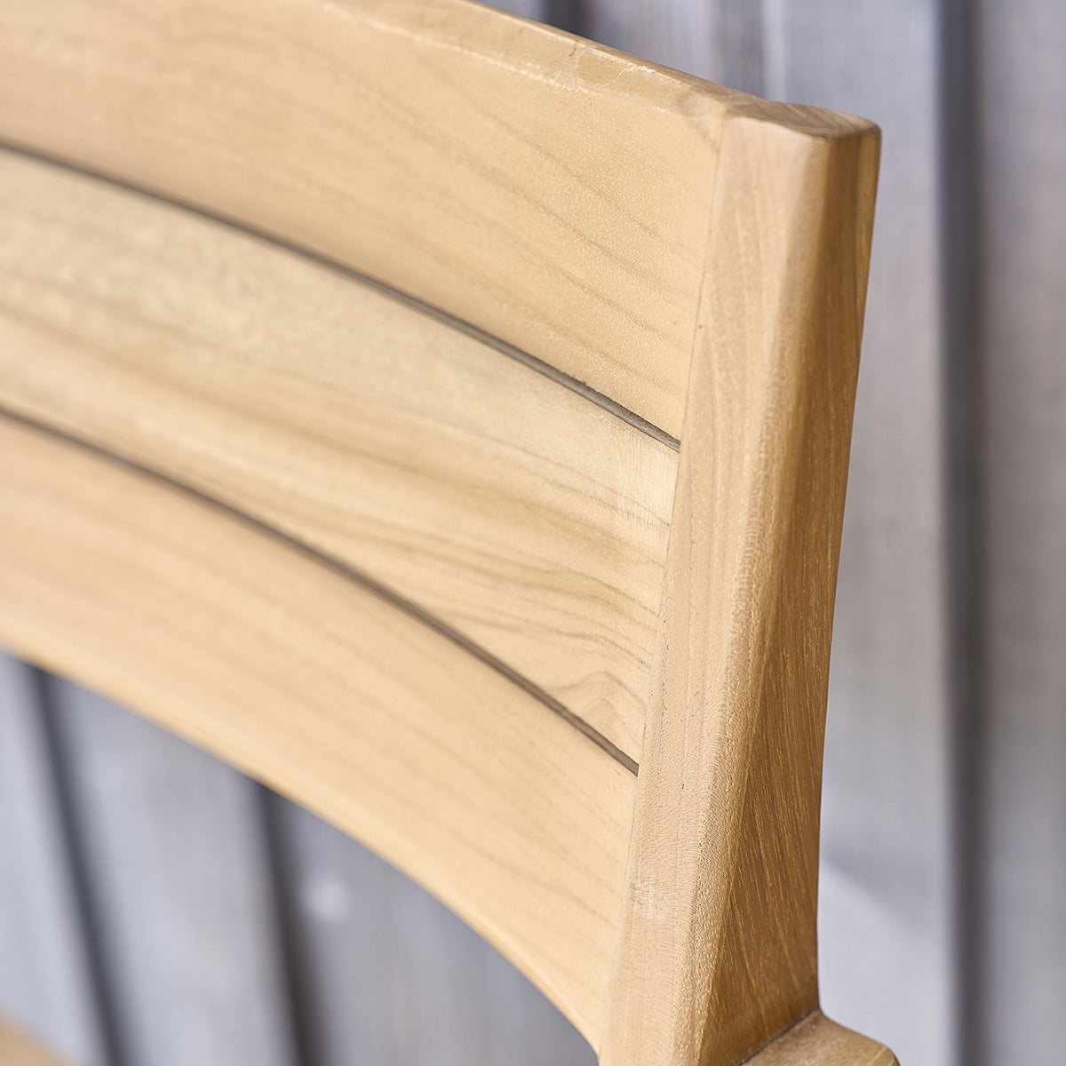 APRIL - Gartensessel aus massivem Teakholz (2er Set)