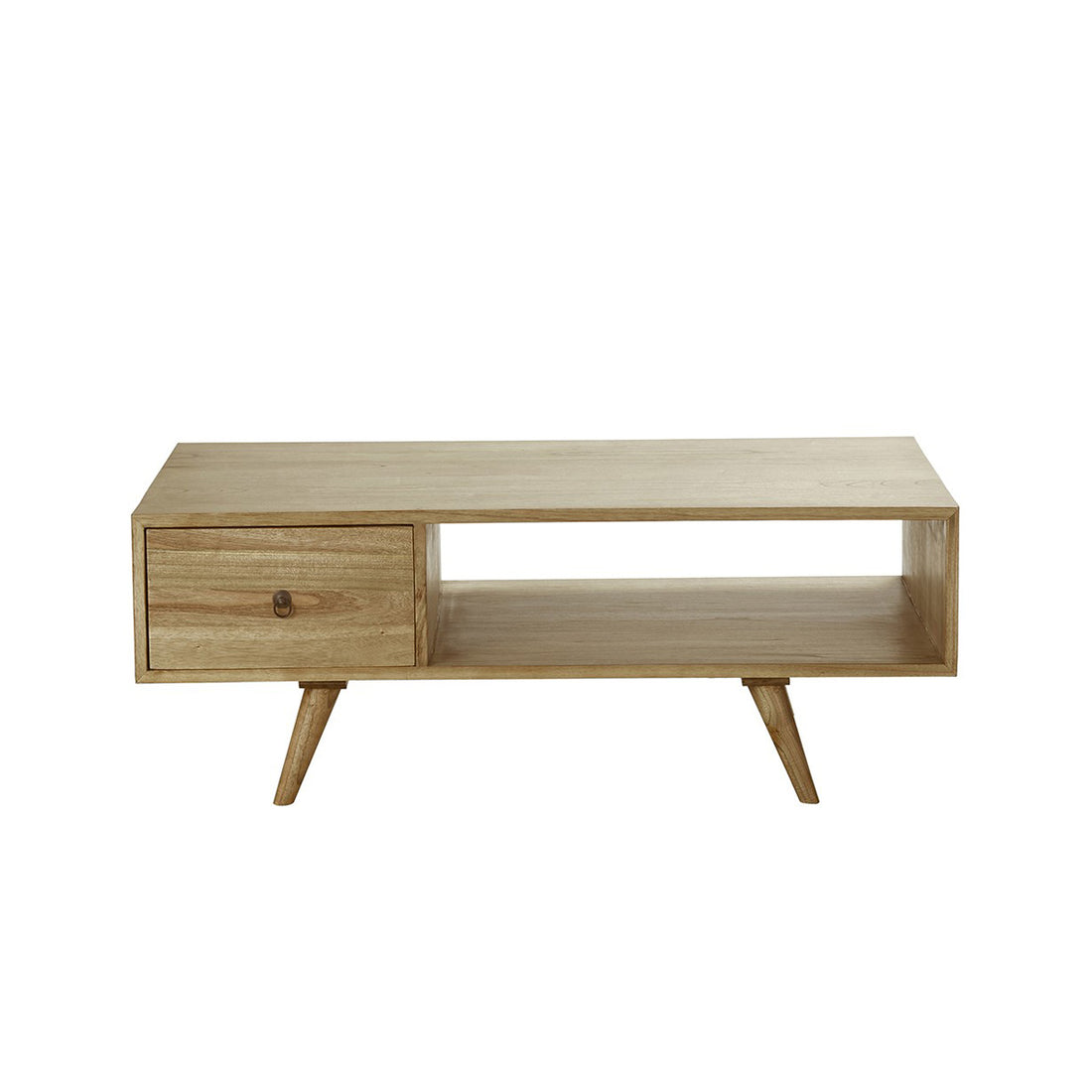 OSCAR - Couchtisch aus massivem Mindi-Holz 120 cm