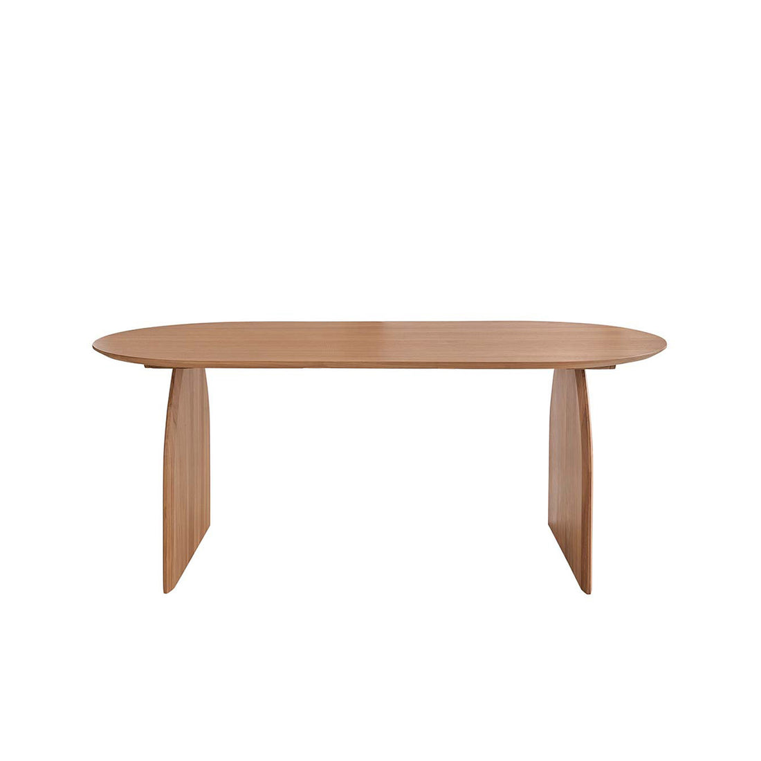 LÉONIE - Ovaler Tisch aus massivem Teakholz 6/8 pers.