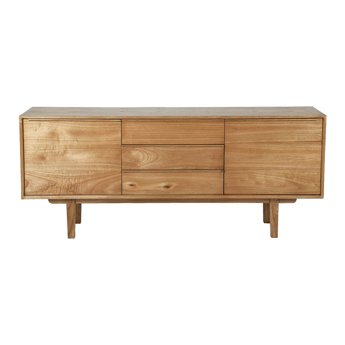 FIFTIES - Kommode aus massivem Mindi 180 cm