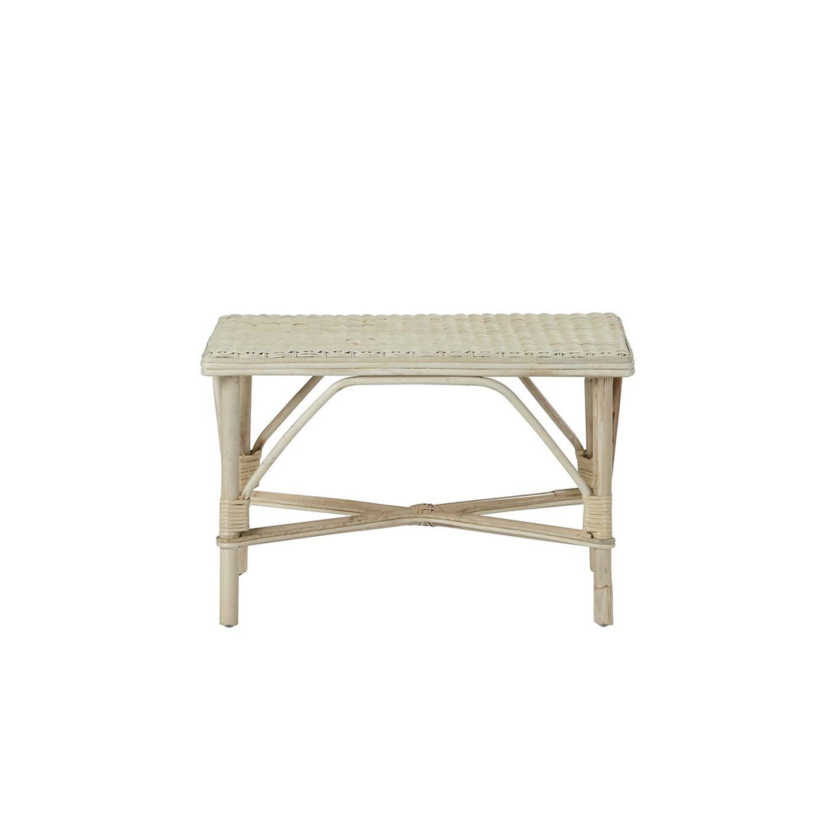 ALBANE - Couchtisch aus natürlichem Rattan