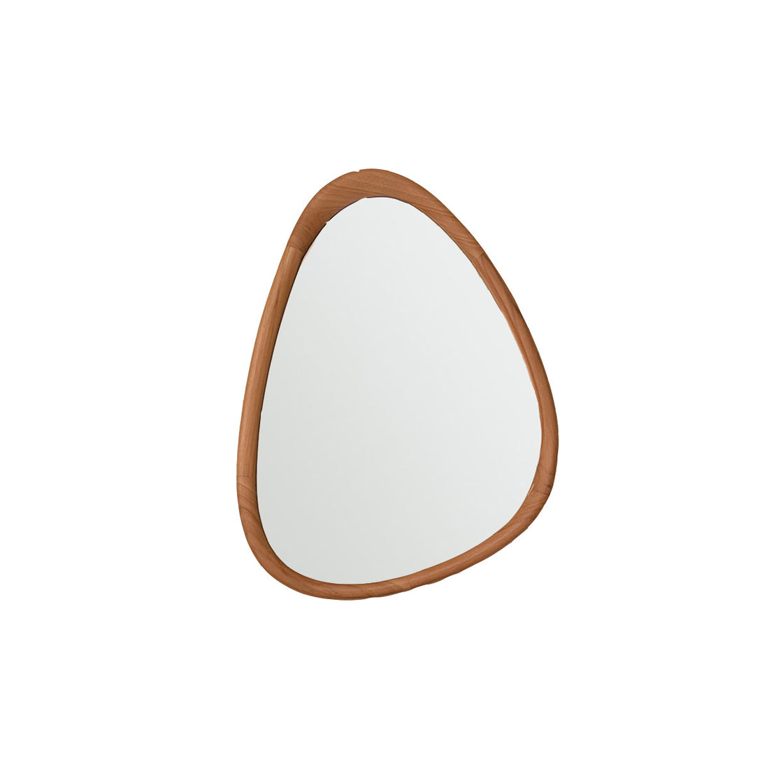 BELIZE - Spiegel aus massivem Teakholz 75x60 cm