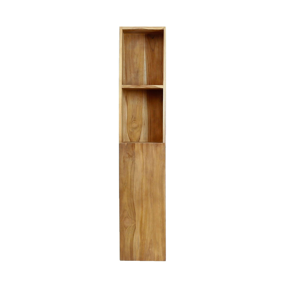 Badezimmersäule aus massivem Teakholz hängend 150 cm