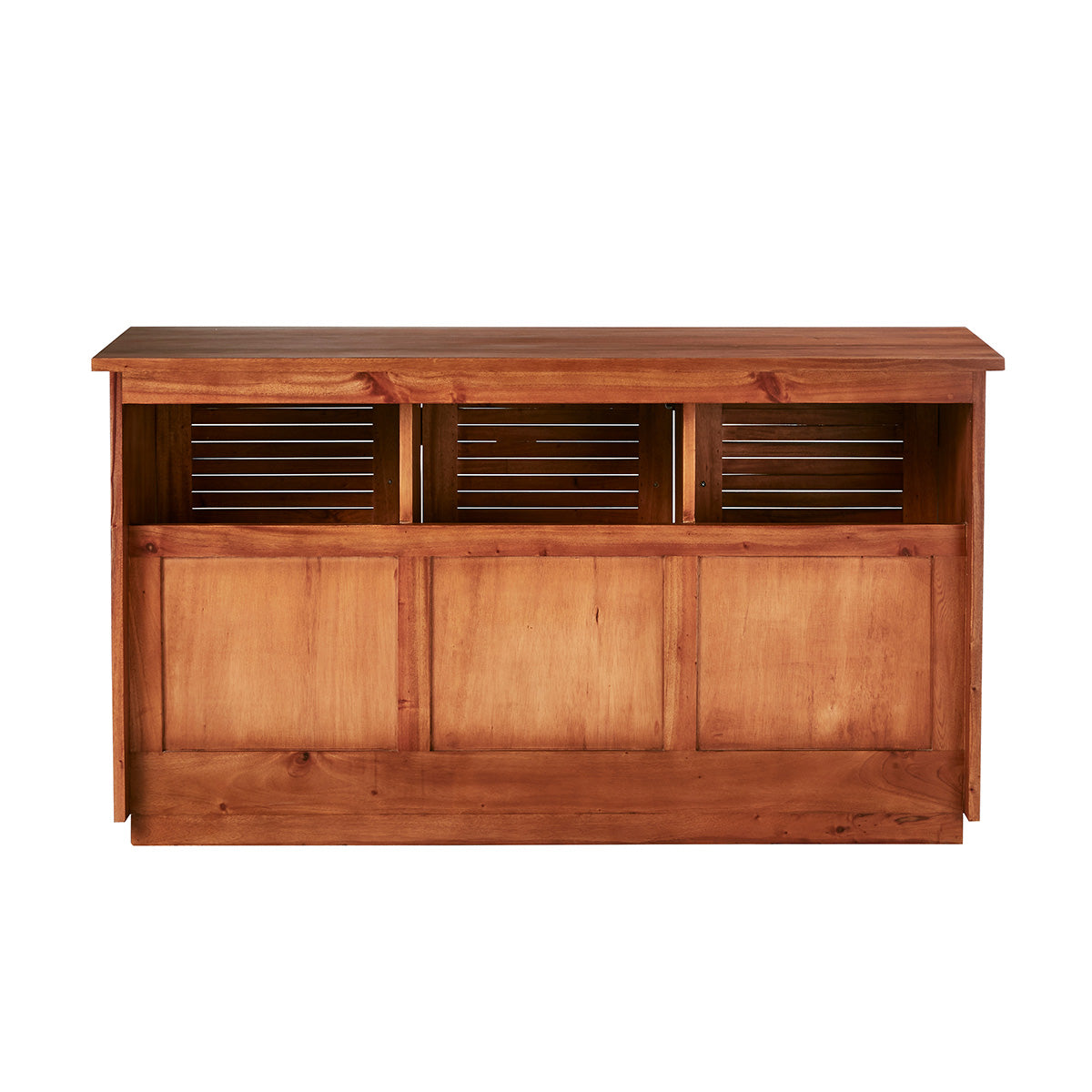 NEWPORT - Waschtischunterschrank aus massivem Mahagoniholz 140 cm