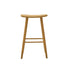Barhocker aus massivem Teakholz 75 cm