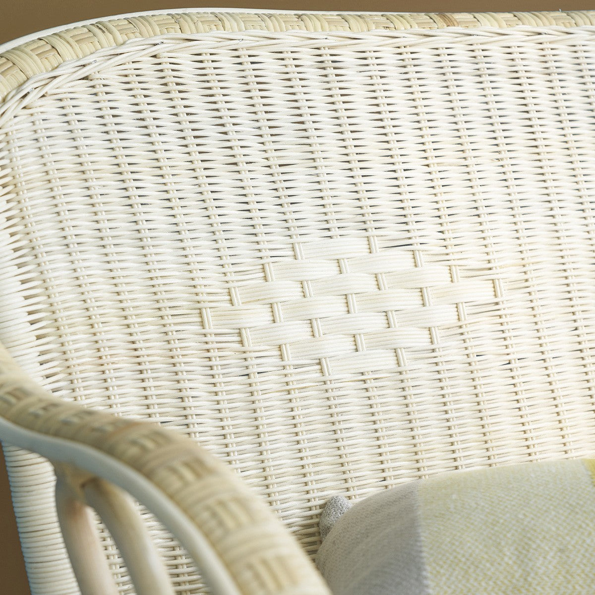 ALBANE - Sitzbank aus Rattan