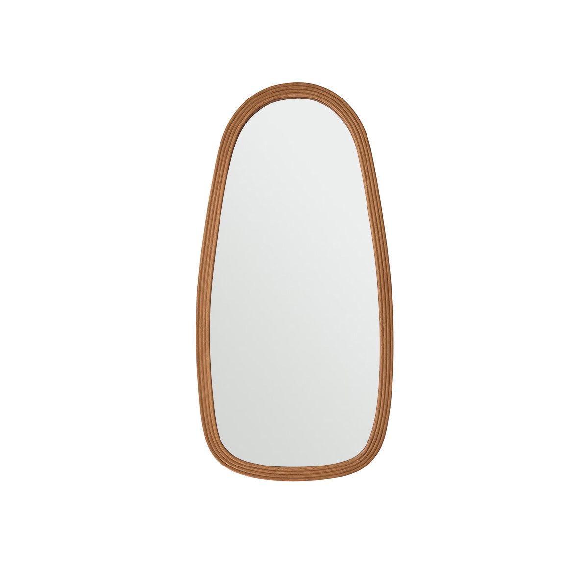 LEON - Spiegel aus Rattan 120x60 cm