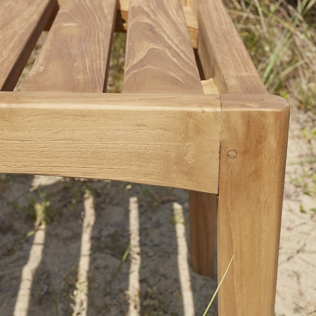 HORTENSE - Gartenstuhl aus recyceltem Teakholz (2er Set)