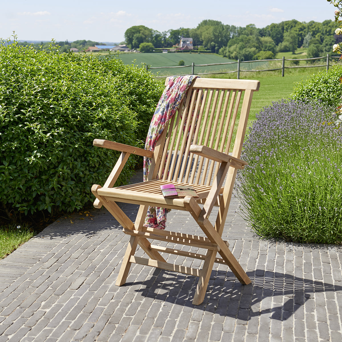 BALI - Ausziehbare Gartenmöbel aus geöltem Teakholz 4/8-Sitzer