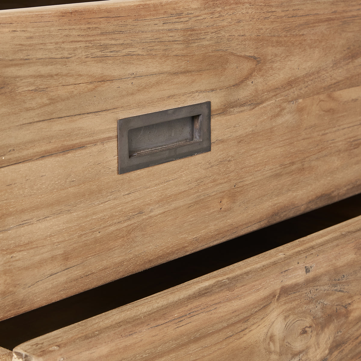 CARGO - Kommode aus massivem, recyceltem Teakholz 90 cm
