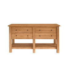 Waschtischunterschrank aus massivem recyceltem Teakholz 150 cm
