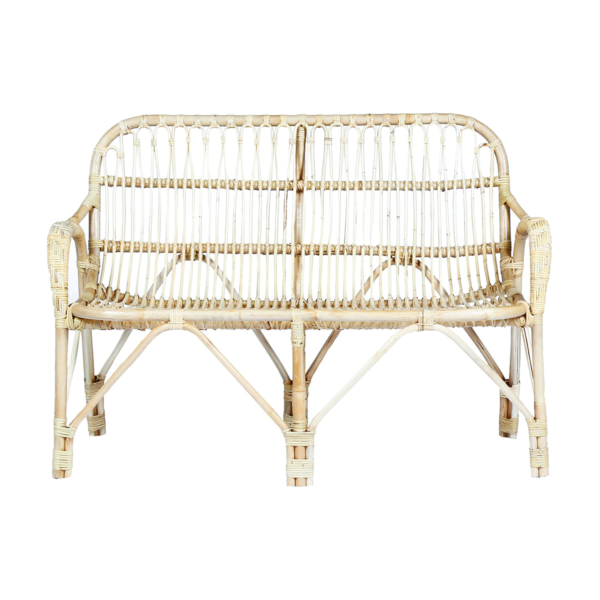 PAOLA - Vintage-Rattansofa