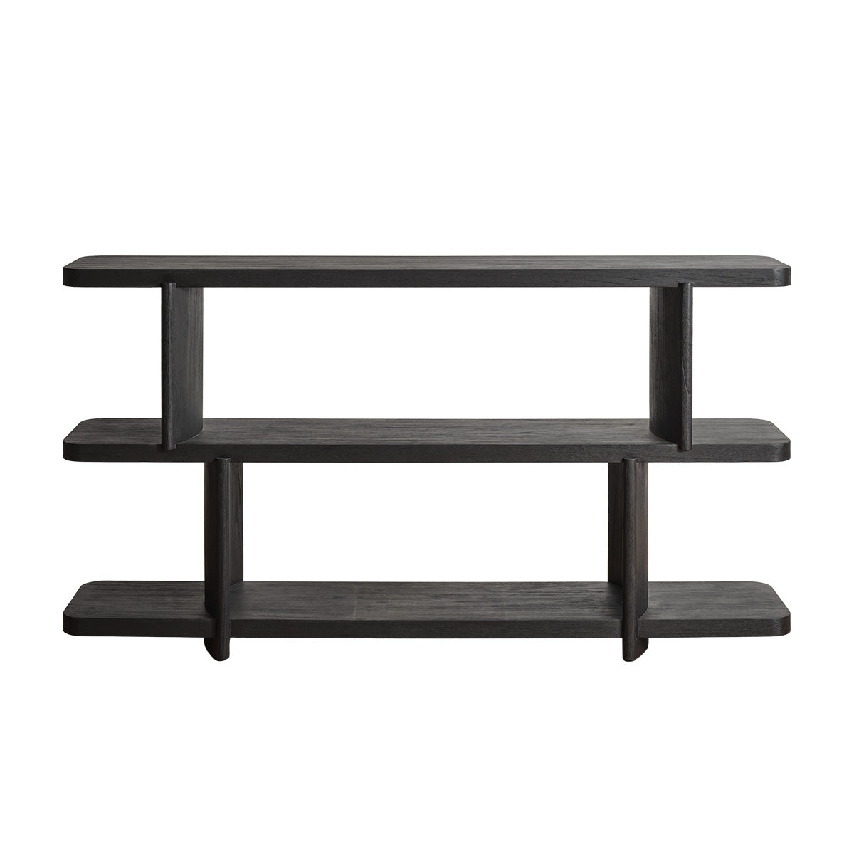 OTTO - Niedriges Regal aus massivem Mindi-Holz, B 160 cm