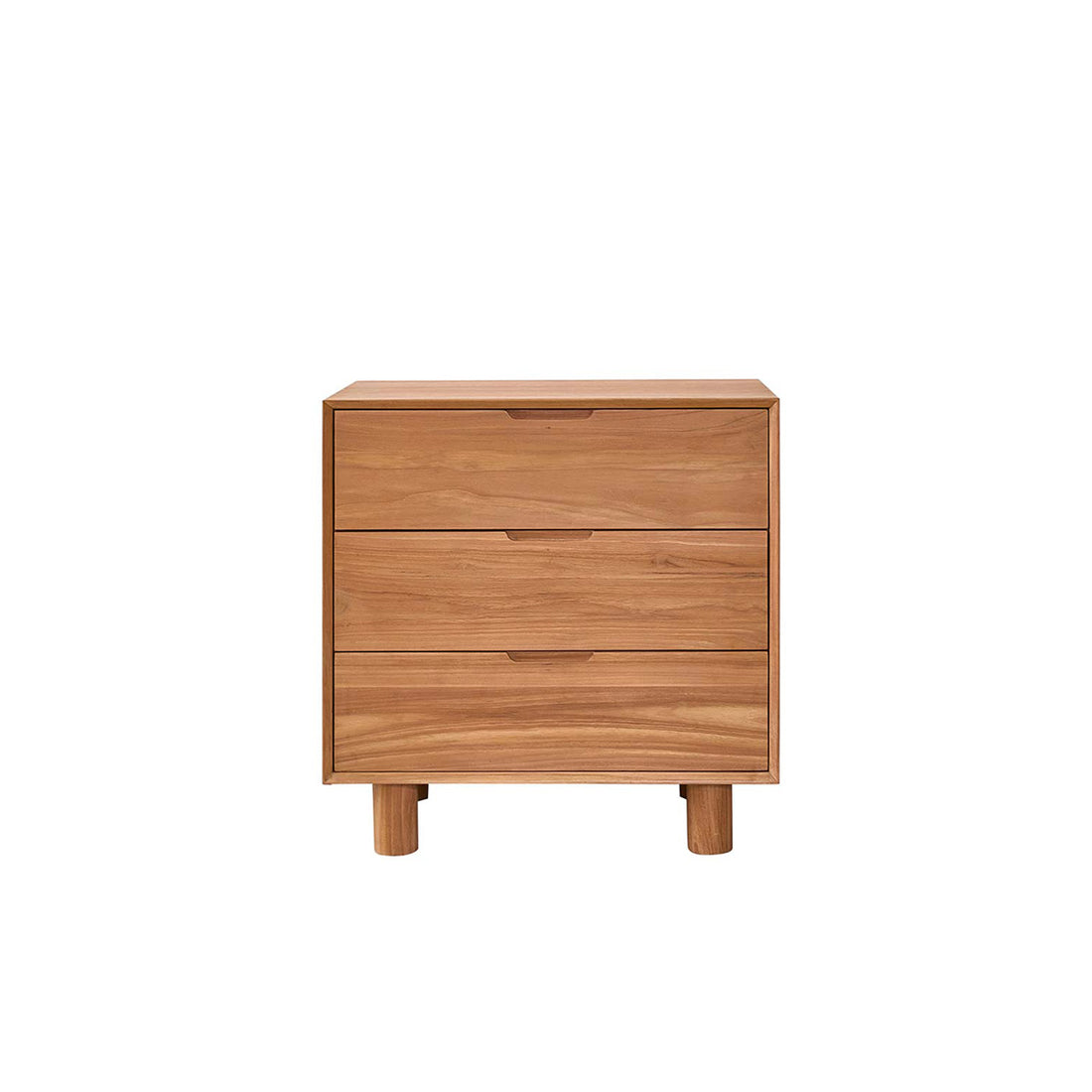 GUSTAVE - Badezimmermöbel aus massivem Teakholz 80 cm