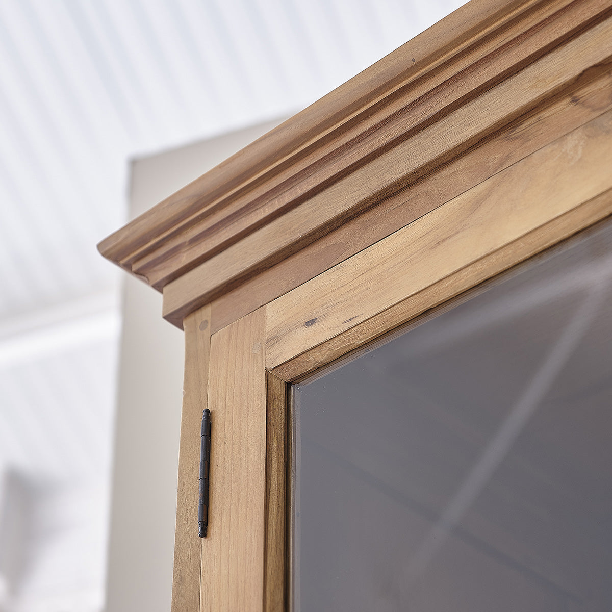 BOSTON - Geschirrschrank aus massivem Teakholz 120 cm