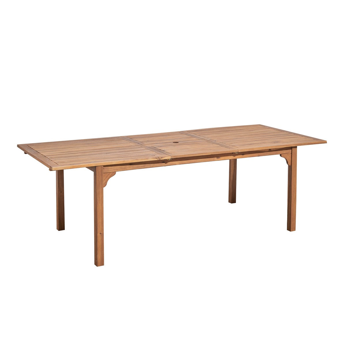 HANOÏ - Ausziehbarer Gartentisch aus Akazienholz 8/10 Sitze