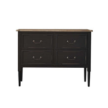 Kommode aus massivem Mahagoni 120 cm