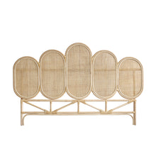 Kopfteil aus Rattan und Rohrgeflecht 160 cm