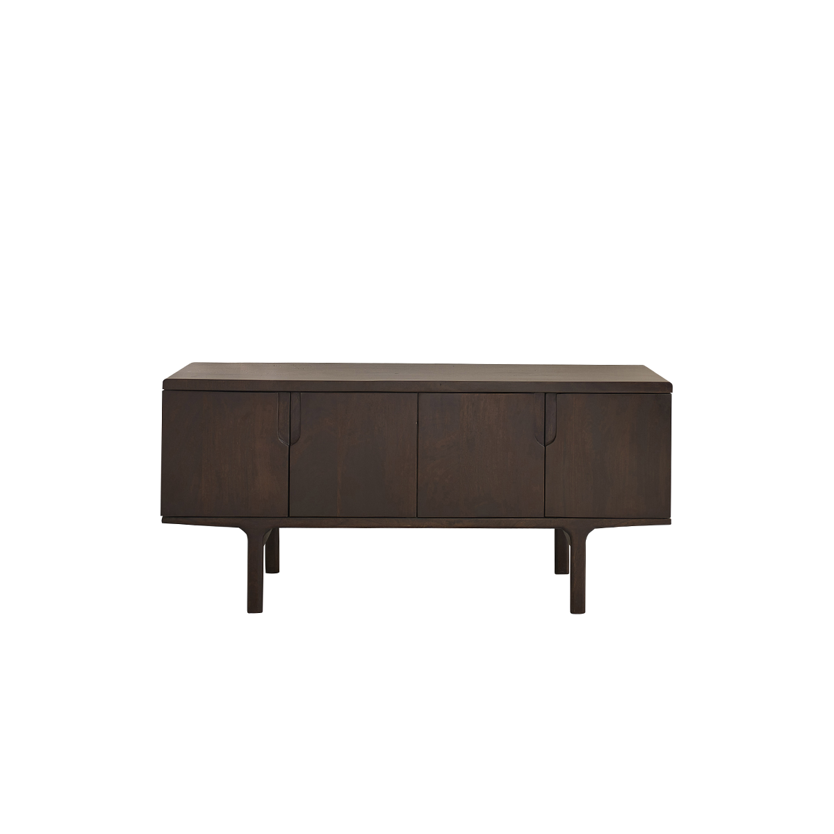 LAZARE - TV-Möbel aus massivem Mangoholz, 120 cm