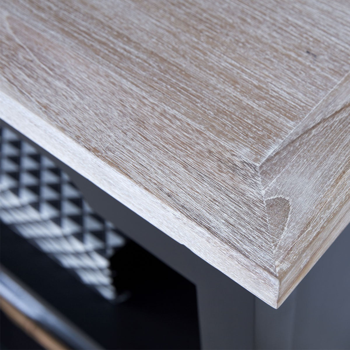 LONDRES - Kommode aus Mahagoni und massivem Teakholz 95 cm