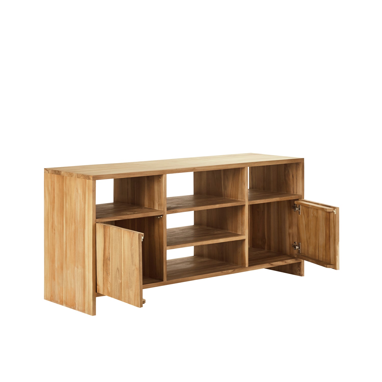 NOA - Waschtischunterschrank aus massivem Teakholz 160 cm