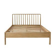Bett aus massivem Mindi 160 cm, mit Lattenrost