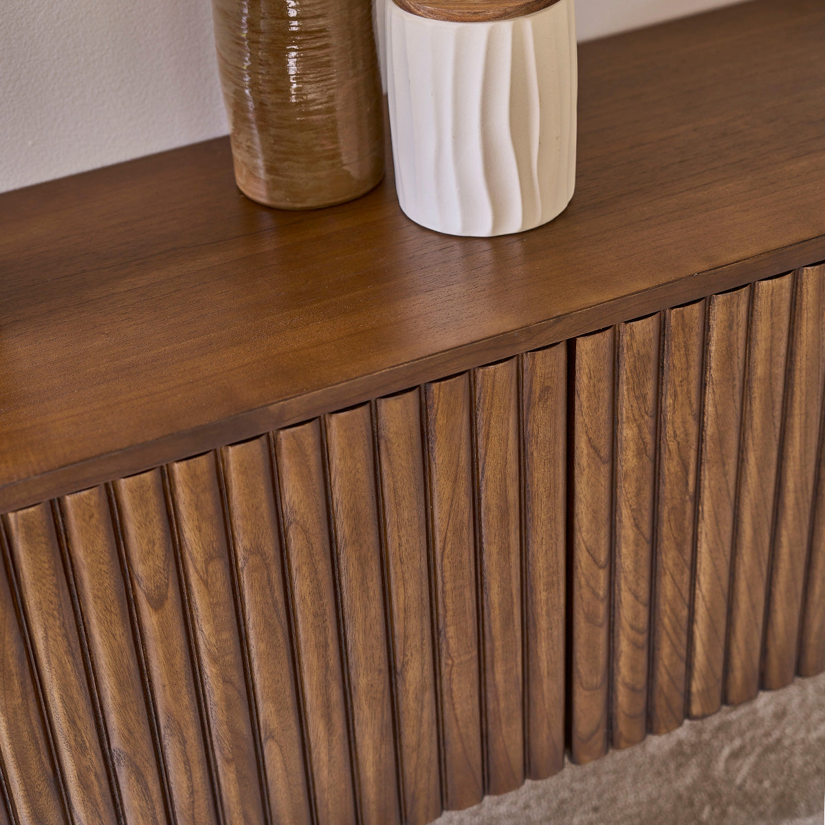 TRINIDAD - TV-Möbel aus massivem Mindi, hängend 170 cm