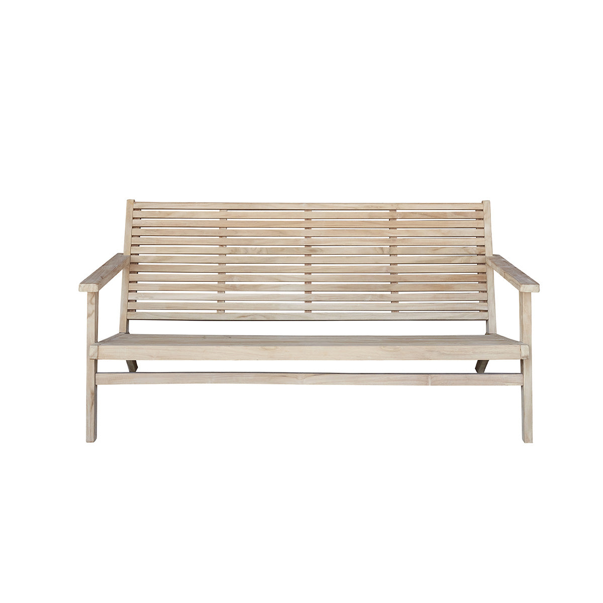 MALTE - Sitzbank aus massivem Teakholz 160 cm