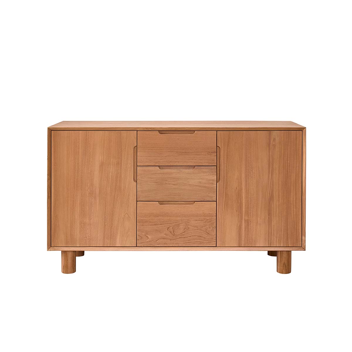 GUSTAVE - Badezimmermöbel aus massivem Teakholz 140 cm