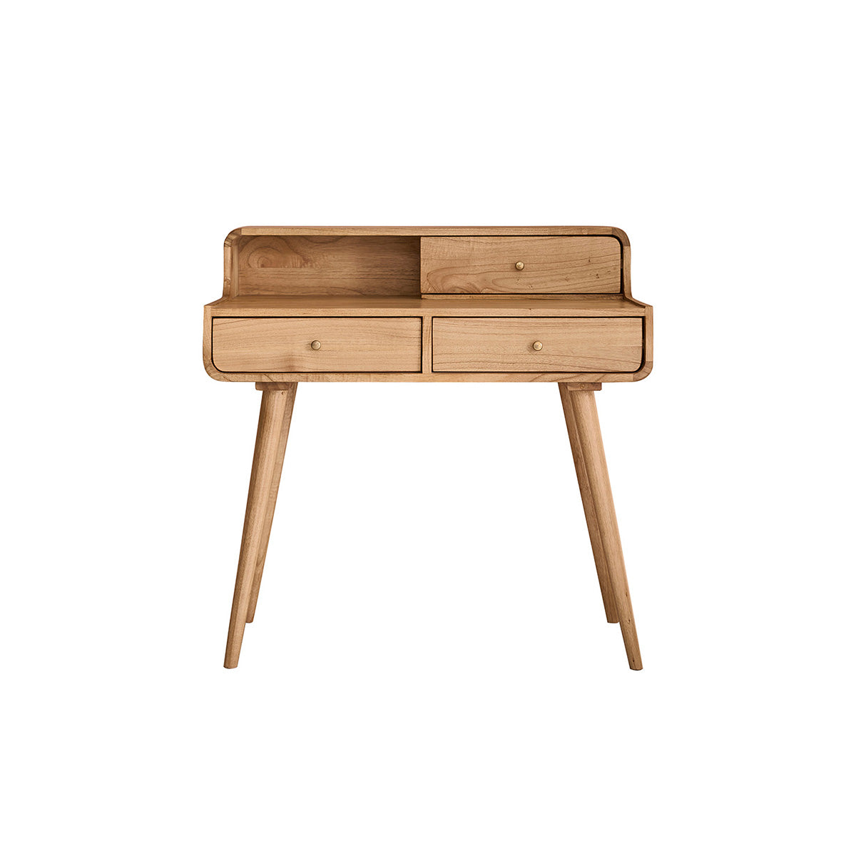 FIFTIES - Schreibtisch aus massivem Mindi 90 cm