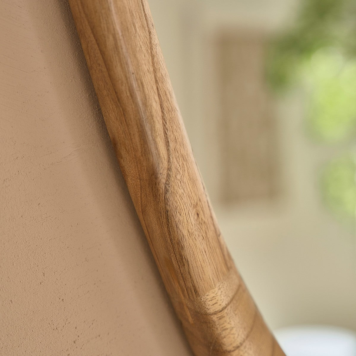 FIFTIES - Spiegel aus massivem Mindi 90x60 cm