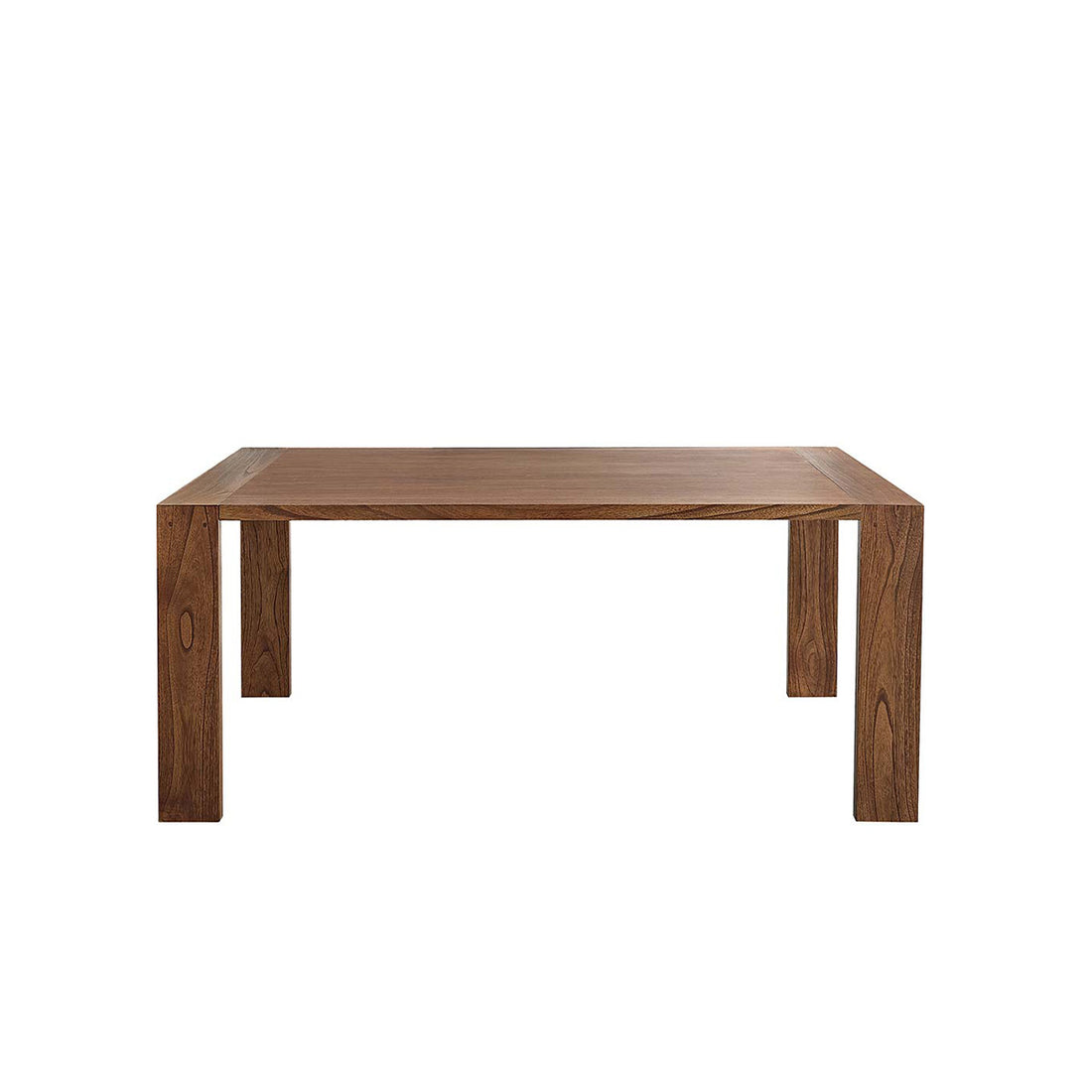 MILO - Tisch aus Mindi in Walnuss-Finish 8 pers.