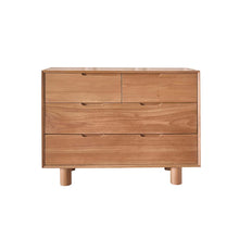 Kommode aus massivem Teakholz 110 cm
