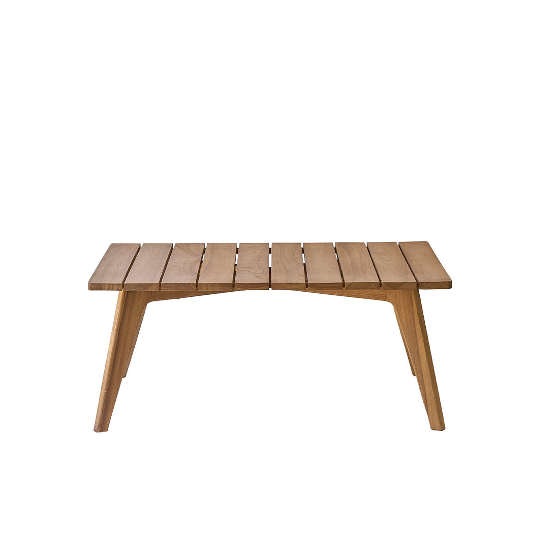 BARI - Garten-Couchtisch aus massivem Teakholz