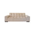 Gerades 3-Sitzer-Sofa aus naturfarbenem Cord