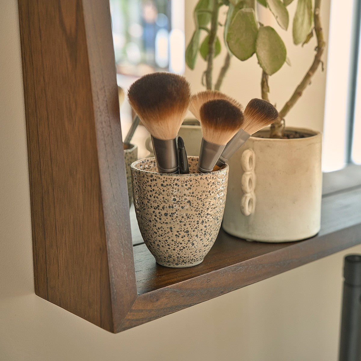 VINTAGE - Spiegel aus massivem Mindi 135x67 cm