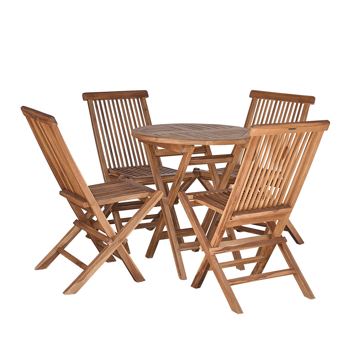 BALI - Gartenlounge aus geöltem Teakholz 4 pers.