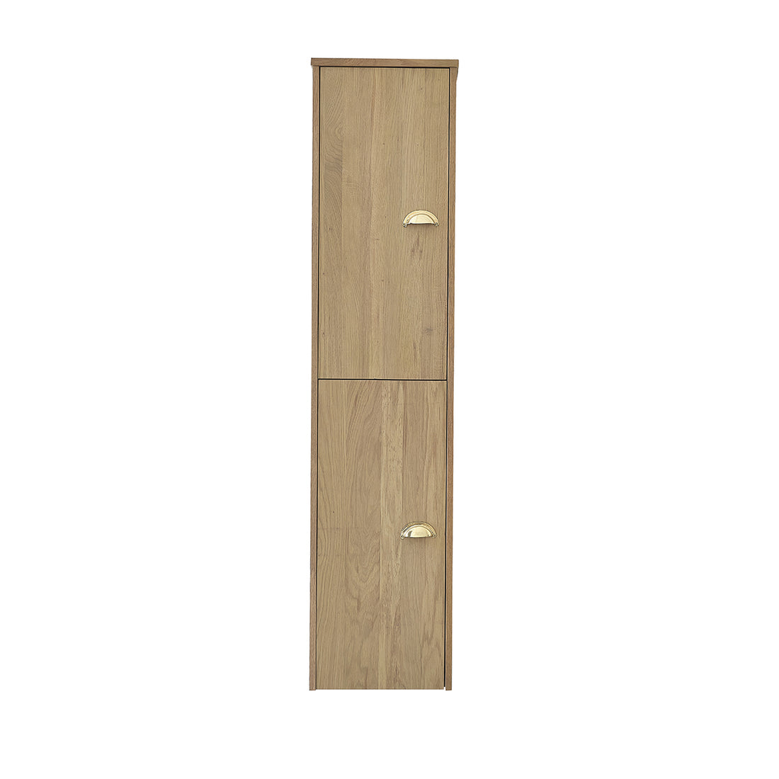 MARGAUX - Badezimmer-Hochschrank aus massiver Eiche 150 cm