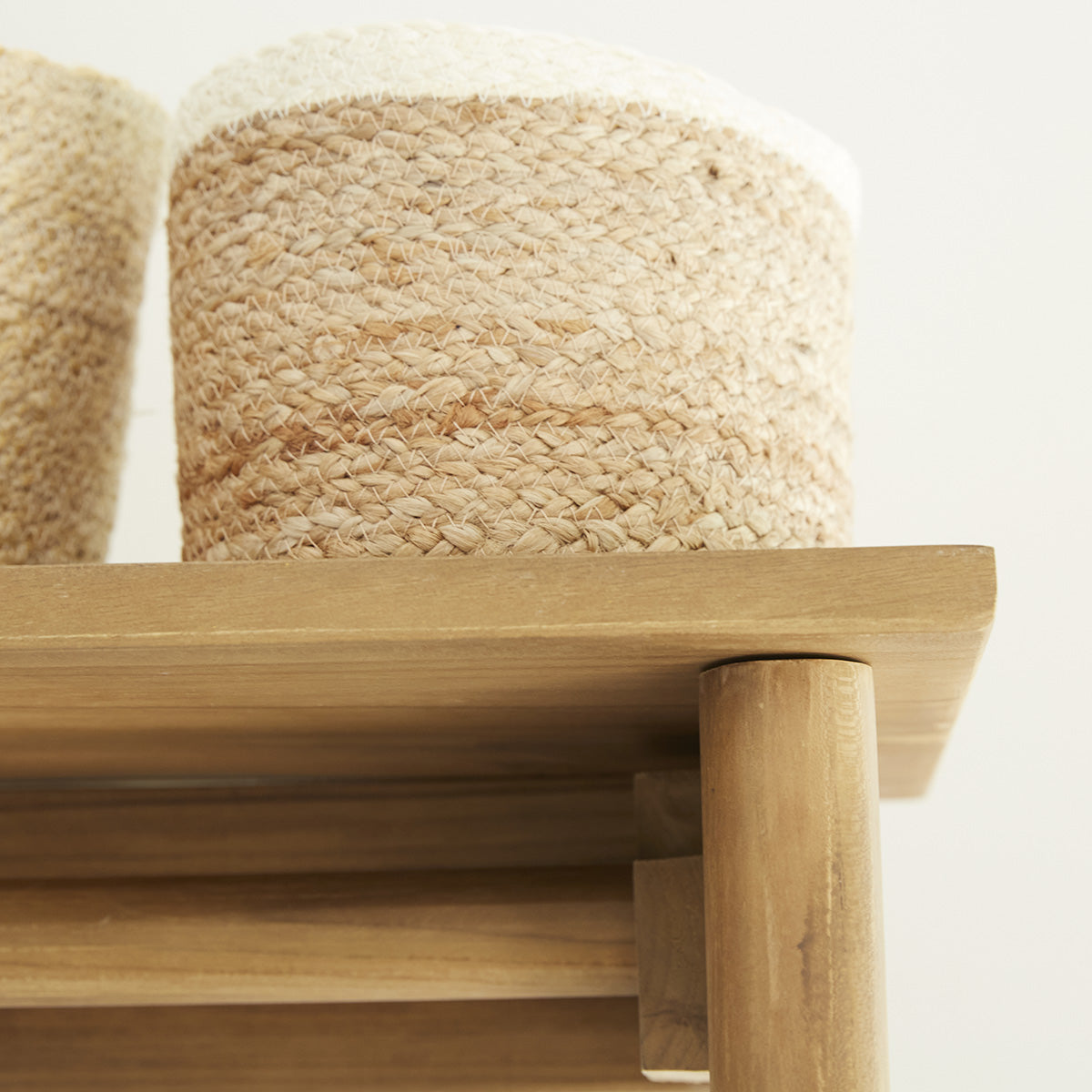 BOSTON - Kleiderständer aus massivem Teakholz 85 cm