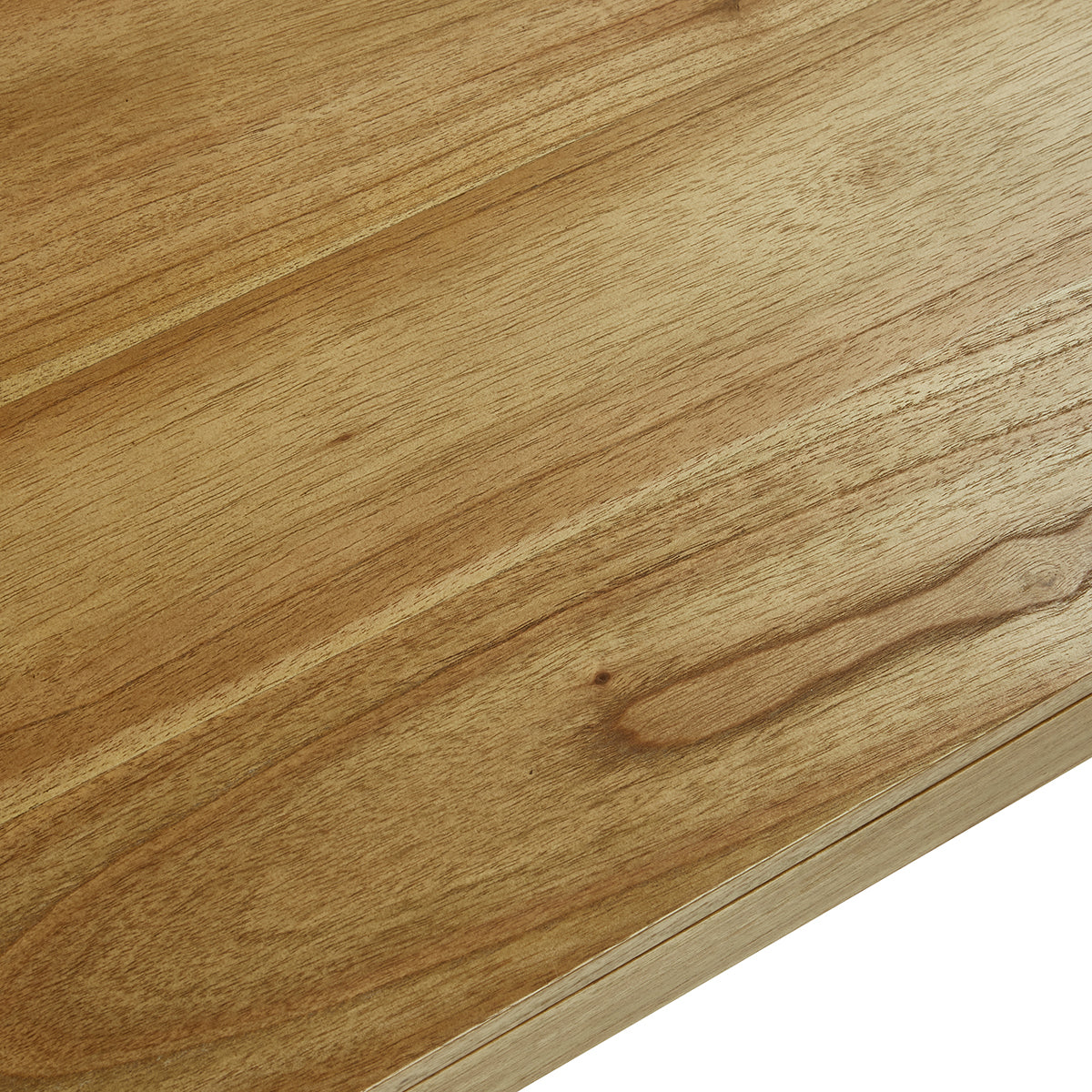 TILO - Couchtisch aus massivem Mindi-Holz 140 cm