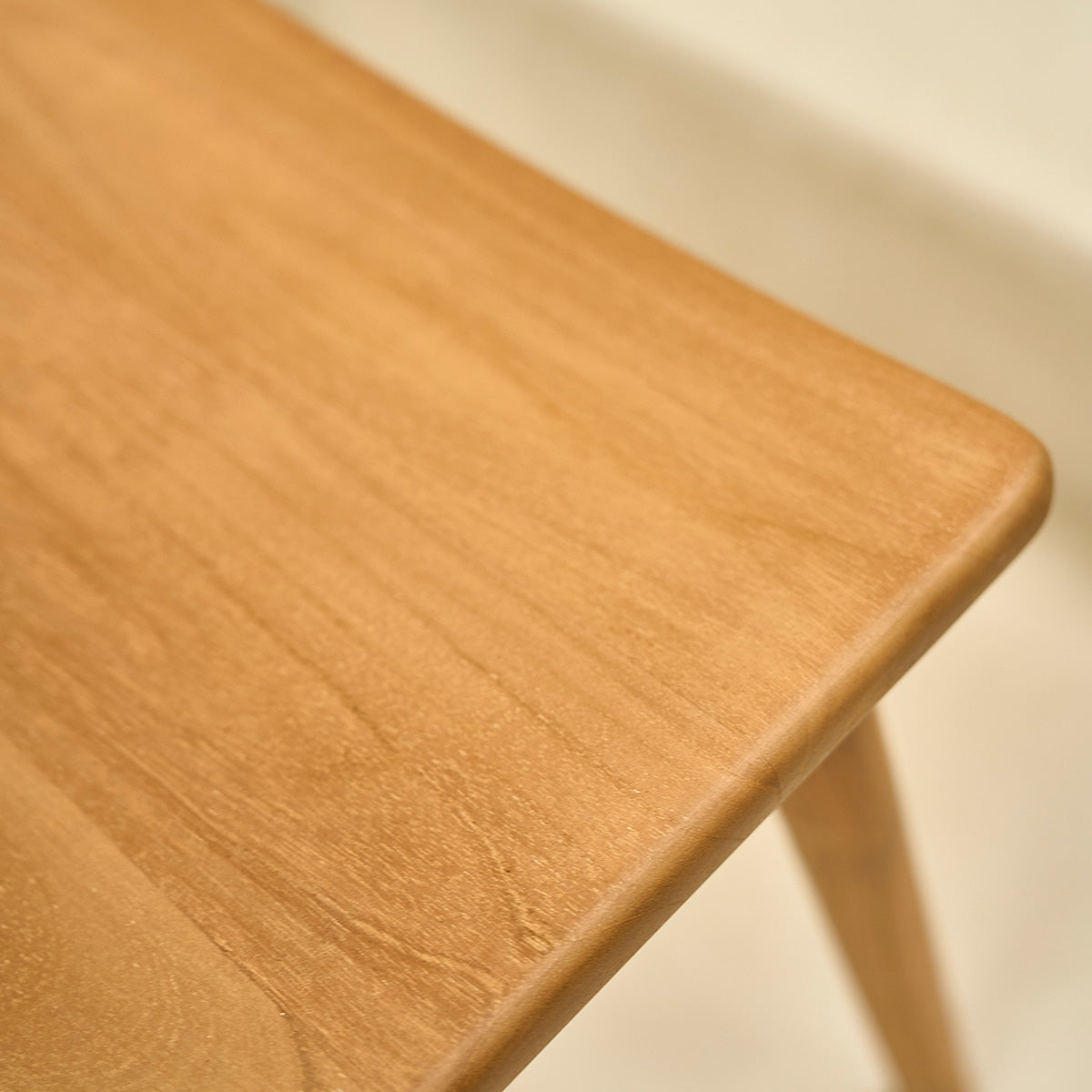 SIXTINE - 2er-Set Stühle aus massivem Teakholz und Rohrgeflecht