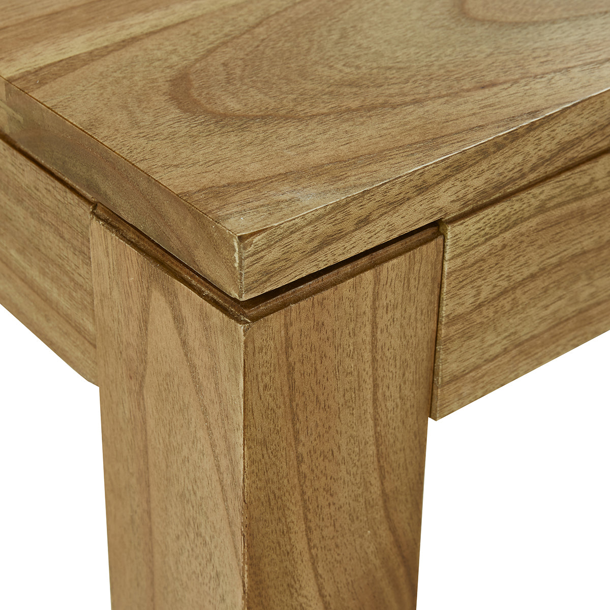 TILO - Couchtisch aus massivem Mindi-Holz 140 cm