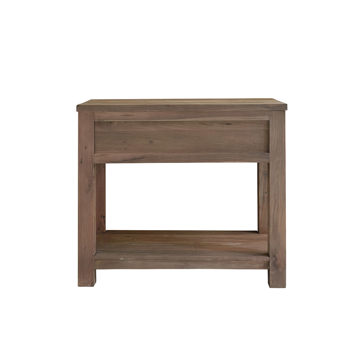 AUSTIN - Waschtischunterschrank aus recyceltem Teakholz 90 cm