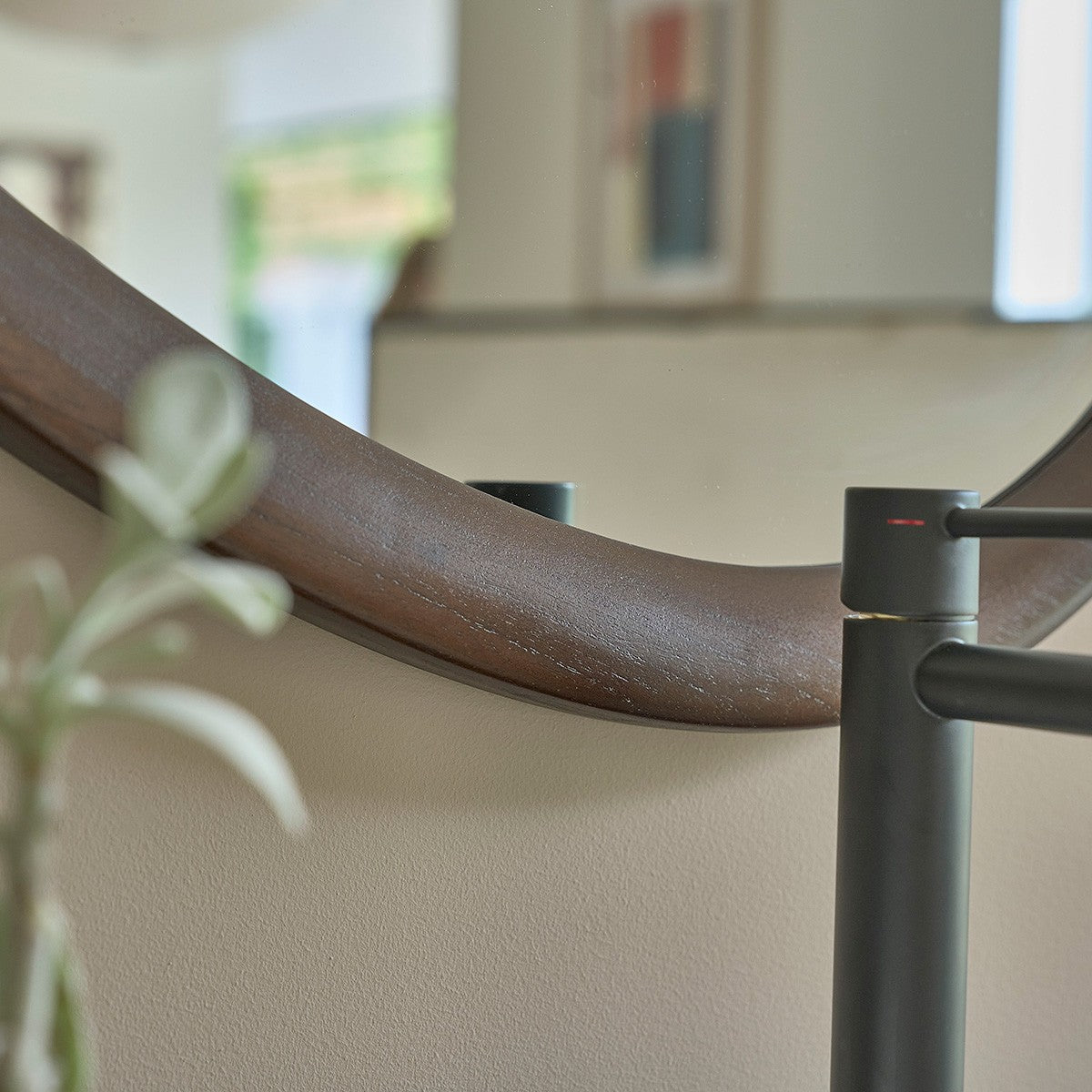 VINTAGE - Spiegel aus massivem Mindi 90x60 cm