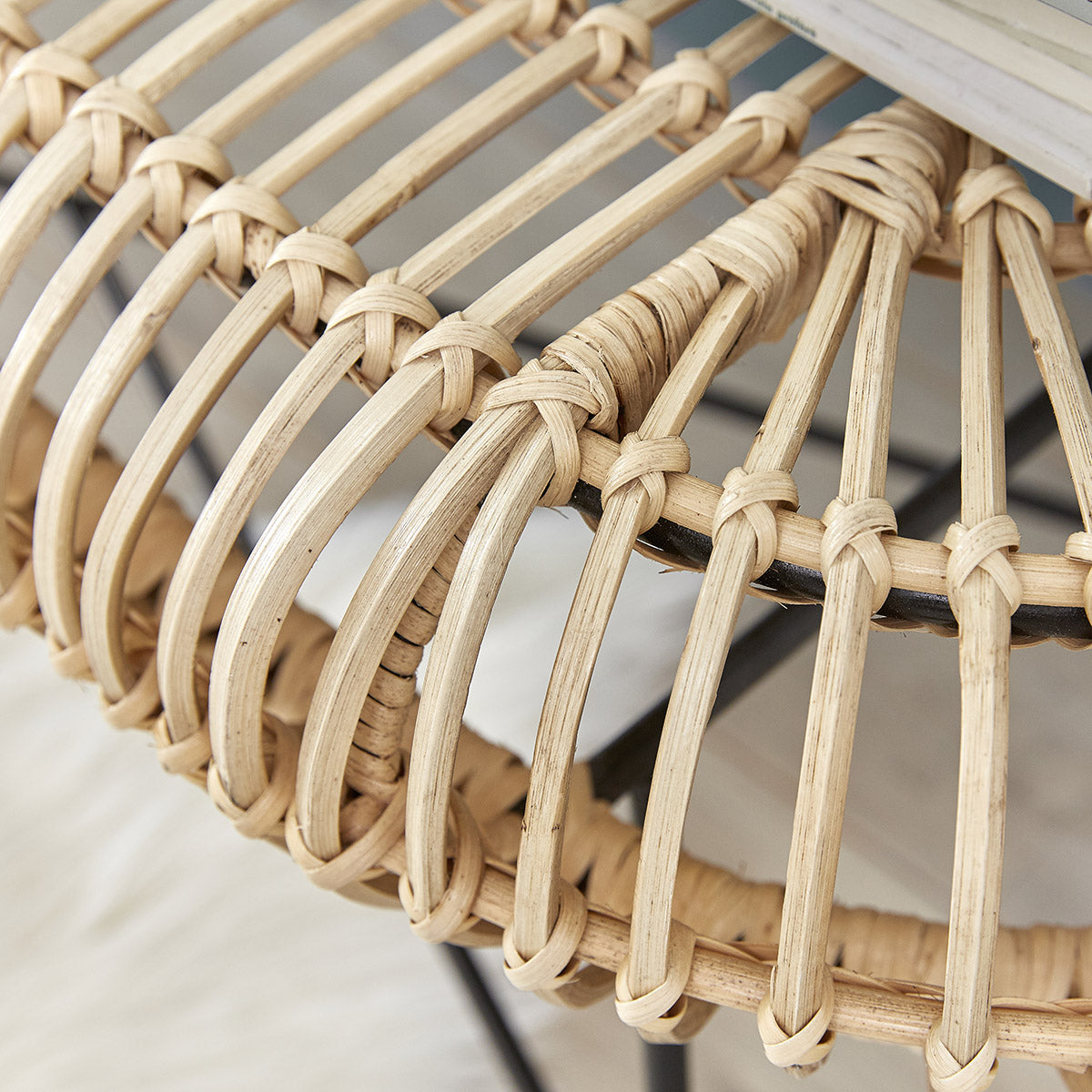 BOHEMA - Bank aus Rattan und Metall